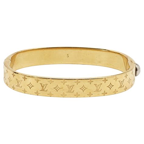 louis vuitton gold bracelet cuff